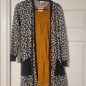 Tunic and cardigan set